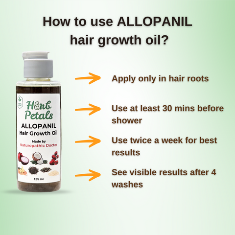 2 ALLOPANIL Hair Growth Oil